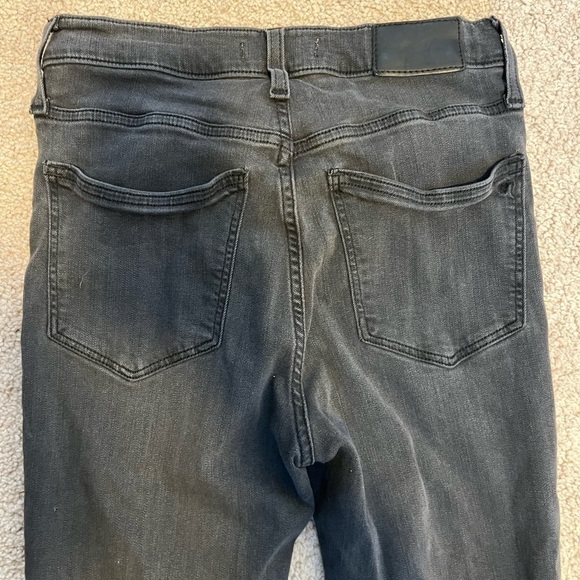 Madewell Women’s Gray 9” Mid Rise Skinny Jeans Size 26 - Picture 8 of 13